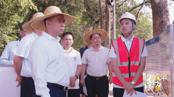 強化政治擔(dān)當(dāng)護航重大工程建設(shè)，英德市委書記陳龍興調(diào)研黃茅峽水庫工程建設(shè)情況:建設(shè)工程